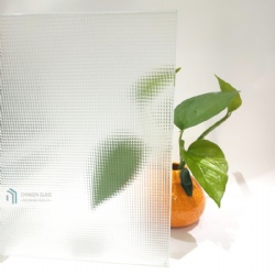 Ultra-Clear Crystal Textured Glass